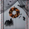 Hyde & EEK! Boutique Pumpkin Orange and Black Shatterproof Halloween Wreath - Hyde & EEK! Boutique™
