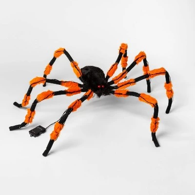 Hyde & EEK! Boutique 5' LED Hanging Spider Halloween Silhouette Light - Hyde & EEK! Boutique™ 2 Hyde & EEK! Boutique 5' LED Hanging Spider Halloween Silhouette Light - Hyde & EEK! Boutique™ - Image 2