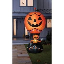 Hyde & EEK! Boutique 9' Inflatable Pumpkin Balloon Halloween Holiday Decoration - Hyde & EEK! Boutique™