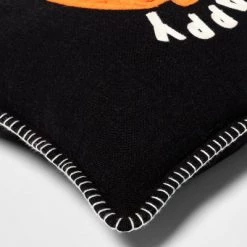 Hyde & EEK! Boutique Pumpkin Square Throw Pillow Black/Orange - Hyde & EEK! Boutique™ 5 Hyde & EEK! Boutique Pumpkin Square Throw Pillow Black/Orange - Hyde & EEK! Boutique™ -Halloween Decorations Sales Store unnamed file 1093
