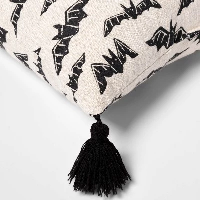 Hyde & EEK! Boutique Bat Lumbar Throw Pillow Black - Hyde & EEK! Boutique™ 3 Hyde & EEK! Boutique Bat Lumbar Throw Pillow Black - Hyde & EEK! Boutique™ - Image 3