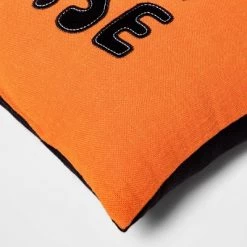 Hyde & EEK! Boutique 'Witch Please' Lumbar Throw Pillow Orange/Black - Hyde & EEK! Boutique™ -Halloween Decorations Sales Store unnamed file 1132