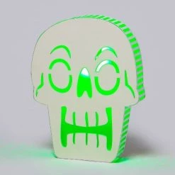 Hyde & EEK! Boutique LED Backlit Color Changing Skull Halloween Novelty Silhouette Light - Hyde & EEK! Boutique™