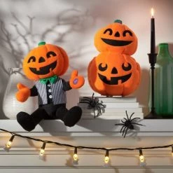 Hyde & EEK! Boutique Animated Dancing Plush Pumpkin Halloween Decorative Prop - Hyde & EEK! Boutique™