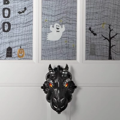 Hyde & EEK! Boutique Animated Dragon Door Knocker Halloween Decorative Prop - Hyde & EEK! Boutique™ 1 Hyde & EEK! Boutique Animated Dragon Door Knocker Halloween Decorative Prop - Hyde & EEK! Boutique™