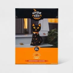 Hyde & EEK! Boutique Moving Tinsel Cat Incandescent Halloween Novelty Sculpture Light - Hyde & EEK! Boutique™ -Halloween Decorations Sales Store unnamed file 1241