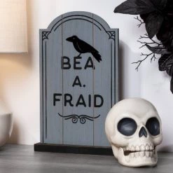 Hyde & EEK! Boutique Falloween Bea A. Fraid Halloween Decorative Tombstone - Hyde & EEK! Boutique™
