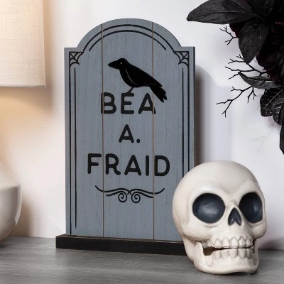 Hyde & EEK! Boutique Falloween Bea A. Fraid Halloween Decorative Tombstone - Hyde & EEK! Boutique™ 1 Hyde & EEK! Boutique Falloween Bea A. Fraid Halloween Decorative Tombstone - Hyde & EEK! Boutique™