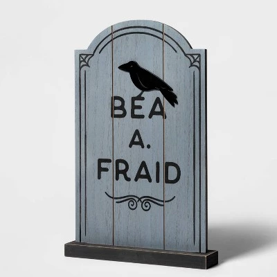 Hyde & EEK! Boutique Falloween Bea A. Fraid Halloween Decorative Tombstone - Hyde & EEK! Boutique™ 2 Hyde & EEK! Boutique Falloween Bea A. Fraid Halloween Decorative Tombstone - Hyde & EEK! Boutique™ - Image 2