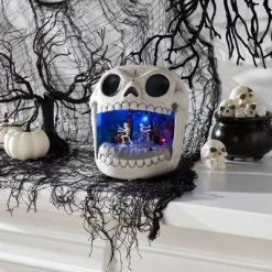 Hyde & EEK! Boutique Animated Skull Scene Halloween Decorative Prop - Hyde & EEK! Boutique™