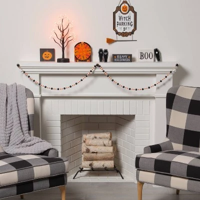 Hyde & EEK! Boutique Beaded Wooden Halloween Garland - Hyde & EEK! Boutique™ 1 Hyde & EEK! Boutique Beaded Wooden Halloween Garland - Hyde & EEK! Boutique™