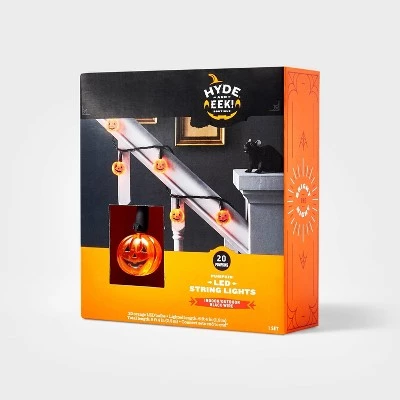 Hyde & EEK! Boutique 20ct LED Halloween Pumpkin String Lights - Hyde & EEK! Boutique™ 2 Hyde & EEK! Boutique 20ct LED Halloween Pumpkin String Lights - Hyde & EEK! Boutique™ - Image 2