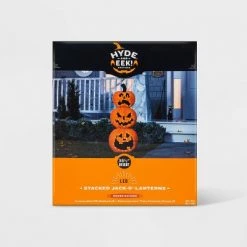 Hyde & EEK! Boutique LED Stacked Jack-O'-Lanterns Halloween Novelty Silhouette Light - Hyde & EEK! Boutique™ -Halloween Decorations Sales Store unnamed file 1362