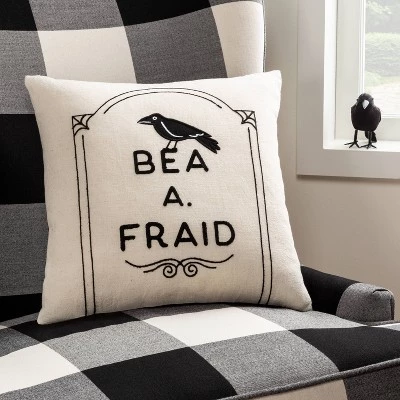 Hyde & EEK! Boutique Bea A. Fraid Tombstone Halloween Decorative Pillow - Hyde & EEK! Boutique™ 1 Hyde & EEK! Boutique Bea A. Fraid Tombstone Halloween Decorative Pillow - Hyde & EEK! Boutique™