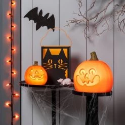 Hyde & EEK! Boutique You Put a Spell on Me Light Up Cat Halloween Decorative Lantern - Hyde & EEK! Boutique™