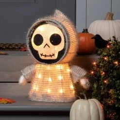 Hyde & EEK! Boutique Light Up Reaper Halloween Novelty Sculpture Light - Hyde & EEK! Boutique™