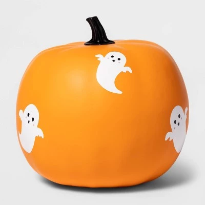 Hyde & EEK! Boutique You Put a Spell on Me Ghost Halloween Decorative Foam Pumpkin - Hyde & EEK! Boutique™ 2 Hyde & EEK! Boutique You Put a Spell on Me Ghost Halloween Decorative Foam Pumpkin - Hyde & EEK! Boutique™ - Image 2