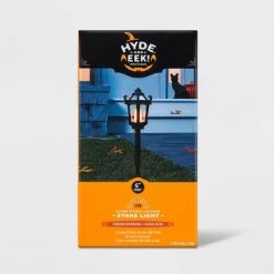 Hyde & EEK! Boutique 1ct LED Flame Effect Lantern Halloween Novelty Path Stake Light - Hyde & EEK! Boutique™ -Halloween Decorations Sales Store unnamed file 1442