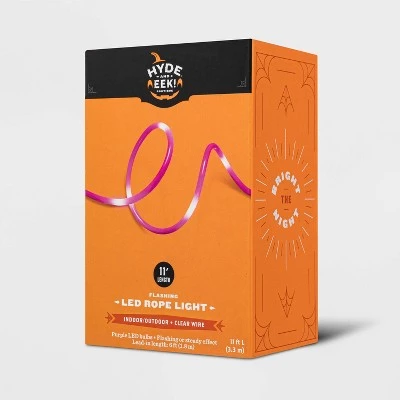 Hyde & EEK! Boutique 11' LED Dewdrop Halloween Rope Light Purple - Hyde & EEK! Boutique™ 2 Hyde & EEK! Boutique 11' LED Dewdrop Halloween Rope Light Purple - Hyde & EEK! Boutique™ - Image 2