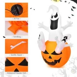 Costway 6FT Halloween Inflatable Ghost Pumpkin-Halloween Blow Up Yard Decoration 9 Costway 6FT Halloween Inflatable Ghost Pumpkin-Halloween Blow Up Yard Decoration -Halloween Decorations Sales Store unnamed file 1483