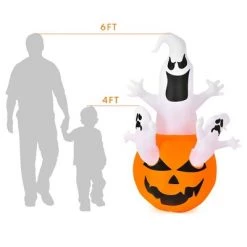 Costway 6FT Halloween Inflatable Ghost Pumpkin-Halloween Blow Up Yard Decoration 10 Costway 6FT Halloween Inflatable Ghost Pumpkin-Halloween Blow Up Yard Decoration -Halloween Decorations Sales Store unnamed file 1484