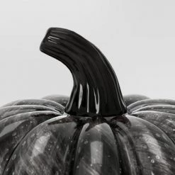 Small Halloween Marble Glass Pumpkin Black - Threshold™ -Halloween Decorations Sales Store unnamed file 1496