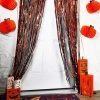Blue Panda 4-Pack Halloween Party Decorations, Foil Fringe Door Curtains (2 Colors, 35 x 93 in)