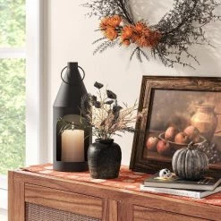 Small Mixed Grass and Leaf Arrangement Artificial Plant - Threshold™