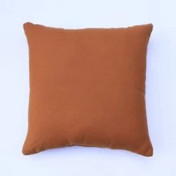 Embroidered Ghosts in the Garden Square Throw Pillow Orange/Black - Threshold™