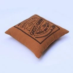 Embroidered Ghosts in the Garden Square Throw Pillow Orange/Black - Threshold™ -Halloween Decorations Sales Store unnamed file 1577