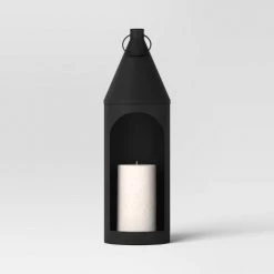Large Mild Steel Lantern Black - Threshold™ -Halloween Decorations Sales Store unnamed file 1585