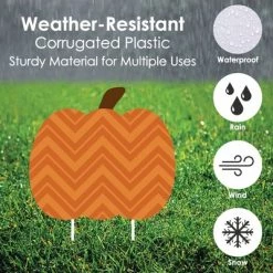 Big Dot of Happiness Pumpkin Patch - Pumpkin Lawn Decoration Signs - Outdoor Fall, Halloween or Thanksgiving Yard Decorations - 10 Piece -Halloween Decorations Sales Store unnamed file 162