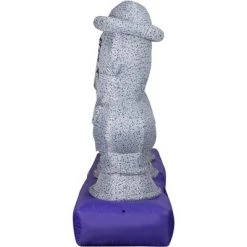 Gemmy Haunted Mansion Scene with Music and Synchronized Light Show, 5.5 ft Tall, Blue -Halloween Decorations Sales Store unnamed file 1623