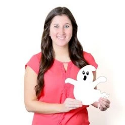 Big Dot of Happiness Spooky Ghost - Ghost Shape Lawn Decoration Signs - Outdoor Halloween Yard Decorations - 10 Piece 11 Big Dot of Happiness Spooky Ghost - Ghost Shape Lawn Decoration Signs - Outdoor Halloween Yard Decorations - 10 Piece -Halloween Decorations Sales Store unnamed file 1631