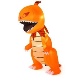 Costway 8FT Halloween Inflatable Pumpkin Head Dinosaur Blow Up with LED Lights -Halloween Decorations Sales Store unnamed file 1637
