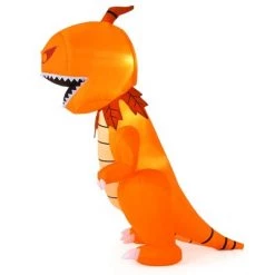 Costway 8FT Halloween Inflatable Pumpkin Head Dinosaur Blow Up with LED Lights -Halloween Decorations Sales Store unnamed file 1638