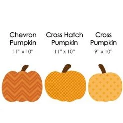 Big Dot of Happiness Pumpkin Patch - Pumpkin Lawn Decoration Signs - Outdoor Fall, Halloween or Thanksgiving Yard Decorations - 10 Piece -Halloween Decorations Sales Store unnamed file 164