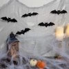 Northlight 9.75' Gray Gauze and Bats Halloween Decoration Kit