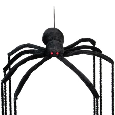 Northlight 6' Black Long Legged Spider Halloween Decoration 1 Northlight 6' Black Long Legged Spider Halloween Decoration
