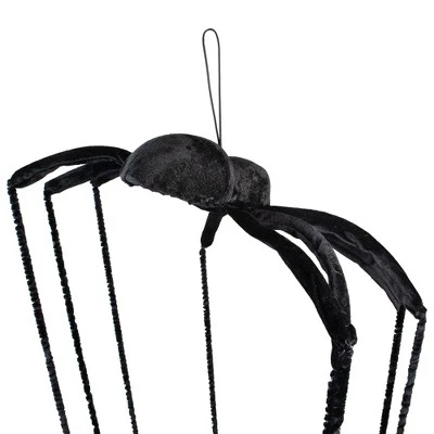 Northlight 6' Black Long Legged Spider Halloween Decoration 4 Northlight 6' Black Long Legged Spider Halloween Decoration - Image 4