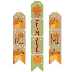 Big Dot of Happiness Pumpkin Patch - Hanging Vertical Paper Door Banners - Fall Halloween Thanksgiving Party Wall Decoration Kit - Indoor Door Decor 9 Big Dot of Happiness Pumpkin Patch - Hanging Vertical Paper Door Banners - Fall Halloween Thanksgiving Party Wall Decoration Kit - Indoor Door Decor -Halloween Decorations Sales Store unnamed file 172
