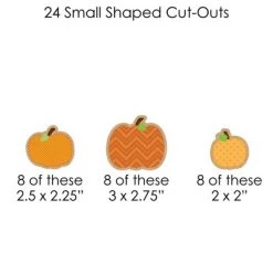 Big Dot of Happiness Pumpkin Patch - Fall, Halloween or Thanksgiving Party DIY Decorations - Clothespin Garland Banner - 44 Pieces -Halloween Decorations Sales Store unnamed file 176