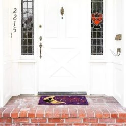 Juvale Halloween Welcome Witches Coir Door Mat Welcome Doormat Indoor Outdoor Nonslip Front Rugs 30 x 17