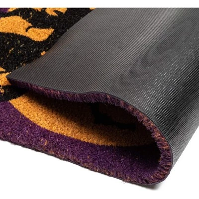 Juvale Halloween Welcome Witches Coir Door Mat Welcome Doormat Indoor Outdoor Nonslip Front Rugs 30 x 17 2 Juvale Halloween Welcome Witches Coir Door Mat Welcome Doormat Indoor Outdoor Nonslip Front Rugs 30 x 17 - Image 2