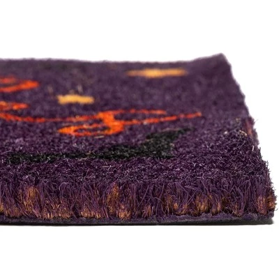 Juvale Halloween Welcome Witches Coir Door Mat Welcome Doormat Indoor Outdoor Nonslip Front Rugs 30 x 17 3 Juvale Halloween Welcome Witches Coir Door Mat Welcome Doormat Indoor Outdoor Nonslip Front Rugs 30 x 17 - Image 3