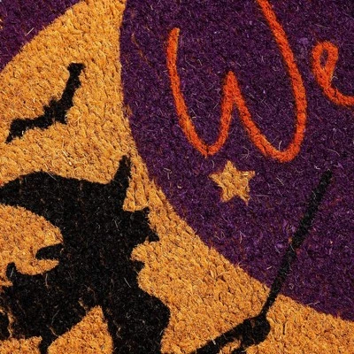 Juvale Halloween Welcome Witches Coir Door Mat Welcome Doormat Indoor Outdoor Nonslip Front Rugs 30 x 17 4 Juvale Halloween Welcome Witches Coir Door Mat Welcome Doormat Indoor Outdoor Nonslip Front Rugs 30 x 17 - Image 4
