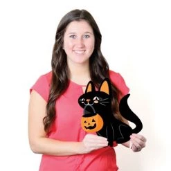 Big Dot of Happiness Jack-O'-Lantern Halloween - Black Cat Ghost Skull & Witch Hat Lawn Decor - Outdoor Kids Halloween Party Yard Decorations - 10 Pc 11 Big Dot of Happiness Jack-O'-Lantern Halloween - Black Cat Ghost Skull & Witch Hat Lawn Decor - Outdoor Kids Halloween Party Yard Decorations - 10 Pc -Halloween Decorations Sales Store unnamed file 1836