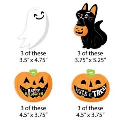Big Dot of Happiness Jack-O'-Lantern Halloween - Kids Halloween Decorations - Tree Ornaments - Set of 12 11 Big Dot of Happiness Jack-O'-Lantern Halloween - Kids Halloween Decorations - Tree Ornaments - Set of 12 -Halloween Decorations Sales Store unnamed file 1928