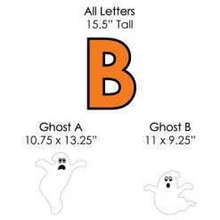 Big Dot of Happiness Spooky Ghost - Yard Sign Outdoor Lawn Decorations - Halloween Party Yard Signs - Boo 9 Big Dot of Happiness Spooky Ghost - Yard Sign Outdoor Lawn Decorations - Halloween Party Yard Signs - Boo -Halloween Decorations Sales Store unnamed file 1943