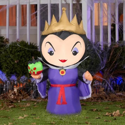 Gemmy Airblown Inflatable Evil Queen, 3.5 ft Tall, Purple 1 Gemmy Airblown Inflatable Evil Queen, 3.5 ft Tall, Purple
